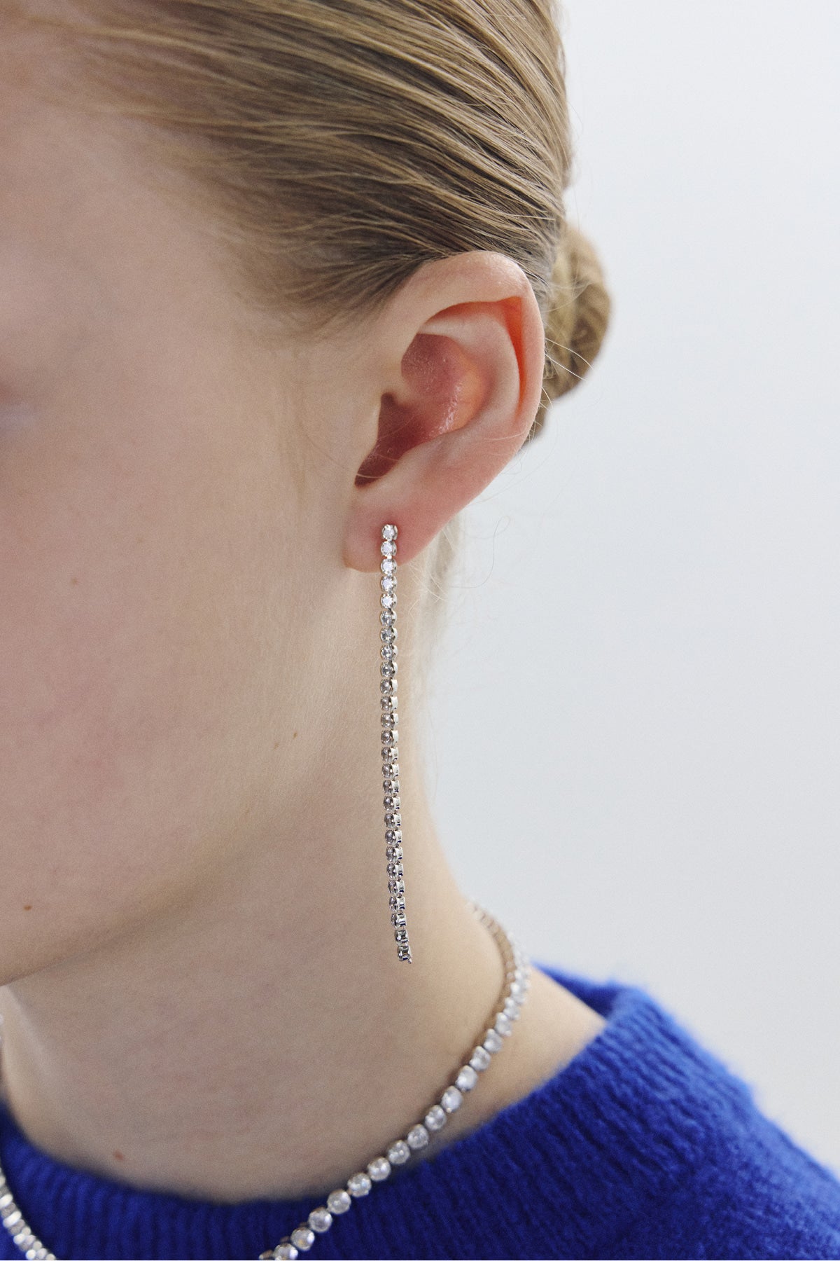 Pearl and Lightline Earrings【MWER260606】