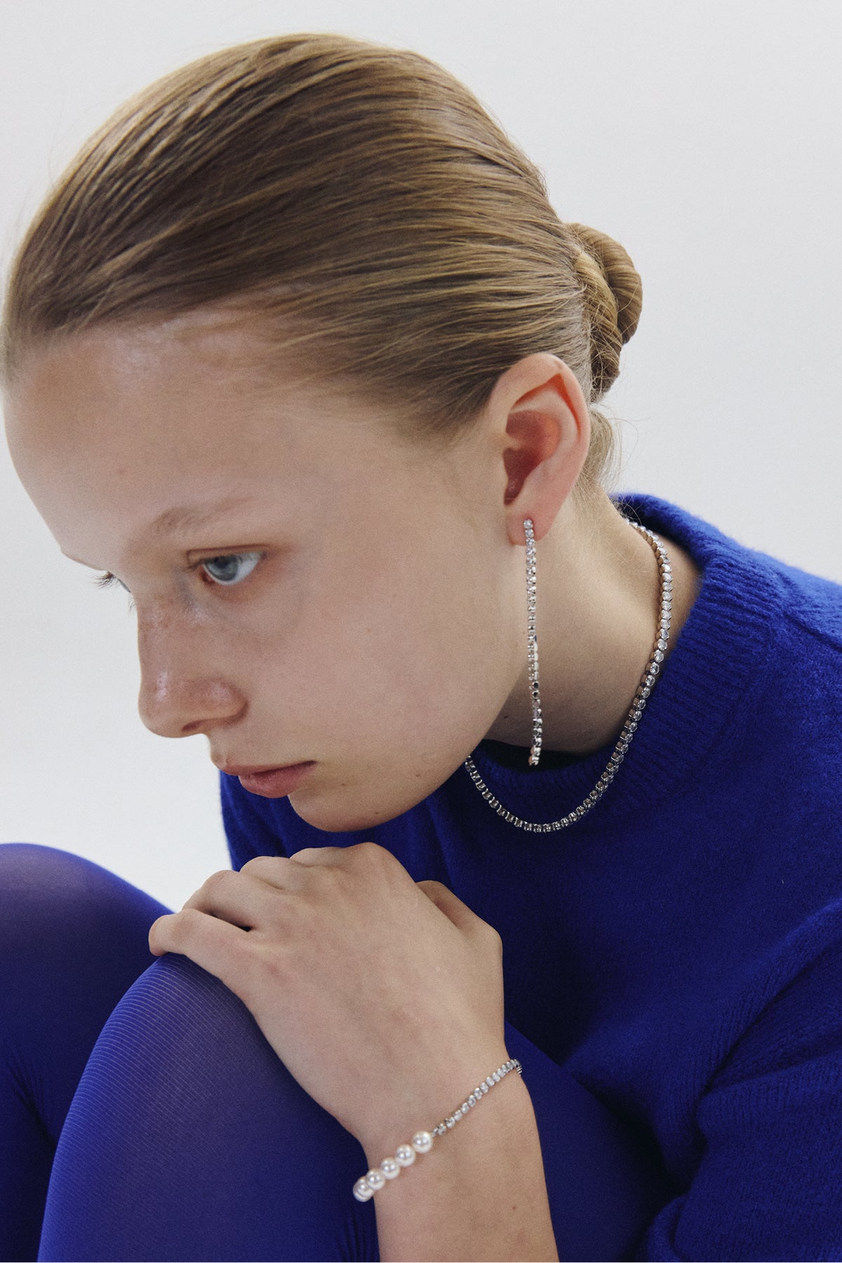 Pearl and Lightline Earrings【MWER260606】