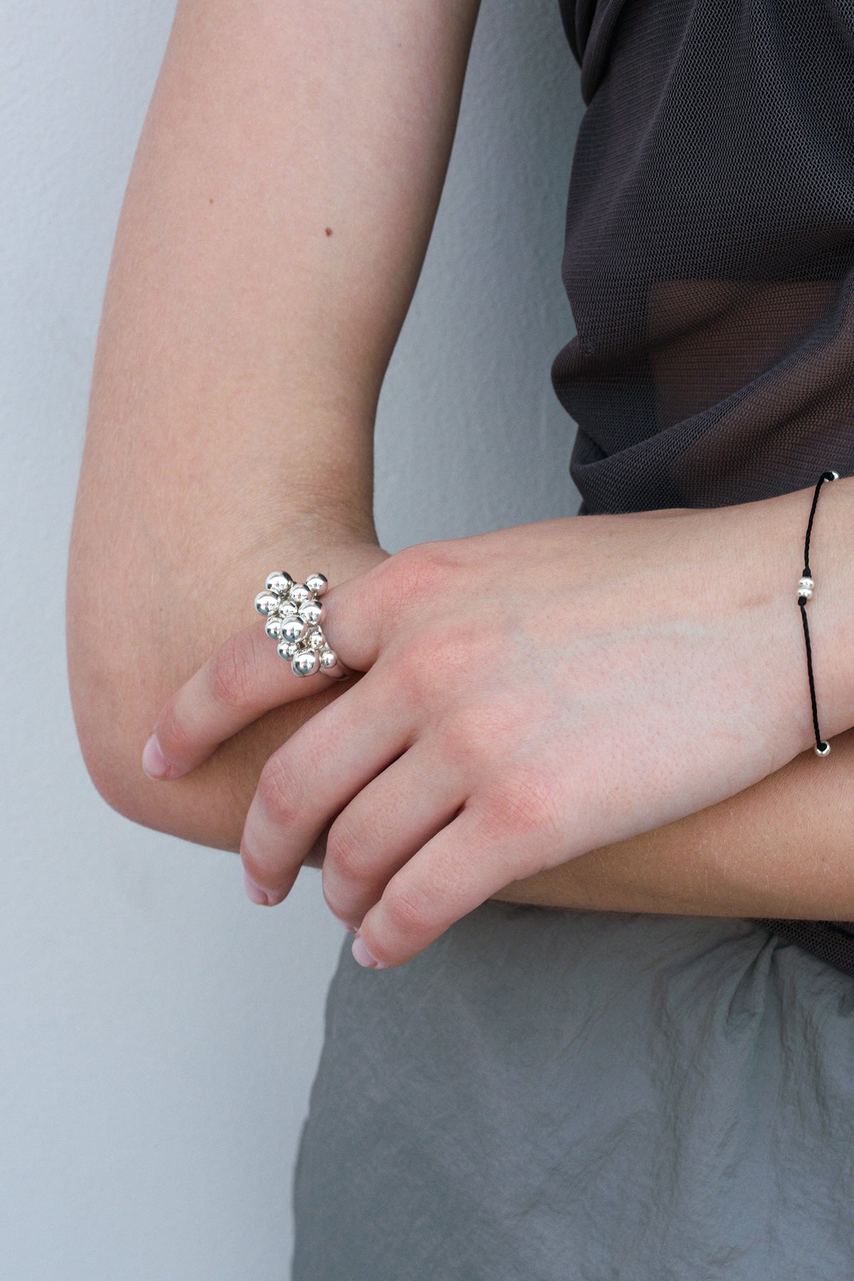 Silver Bubble Ring　【MWRG250501】